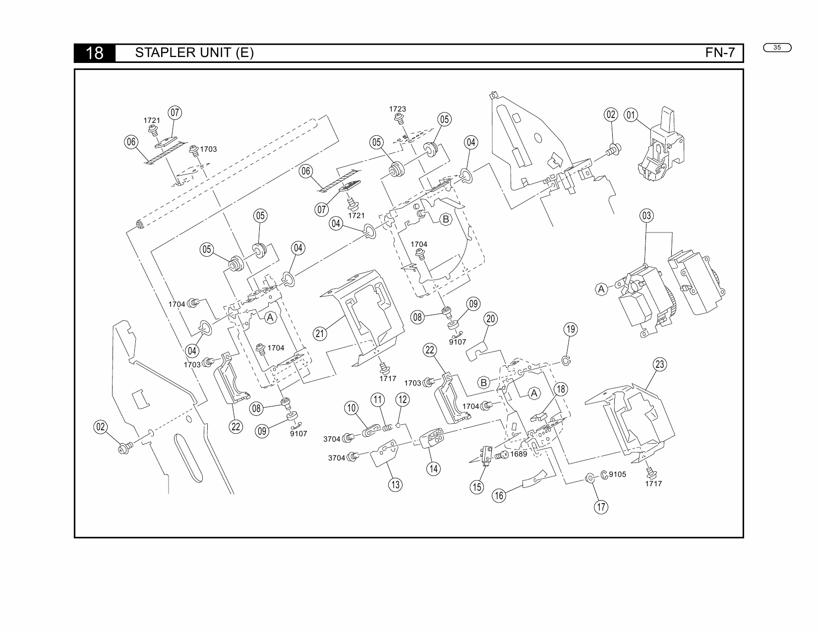 Konica-Minolta Options FN-7 Parts Manual-4
